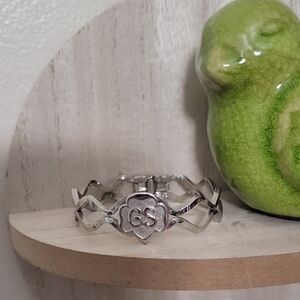 Vtg Girl Scout Logo Bracelet